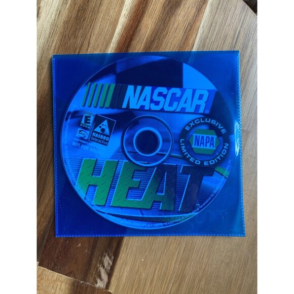 Nascar Heat Exclusive Limited Edition NAPA PC CD-ROM With Sleeve Case - Picture 3 of 3